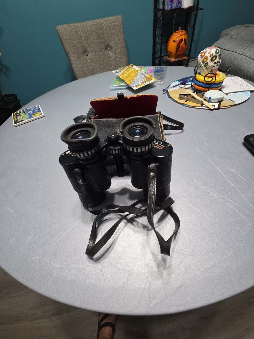 Empire Binoculars Model No.218 7x35 Lightweight With Case